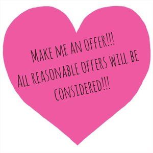 Accepting all reasonable offers <3